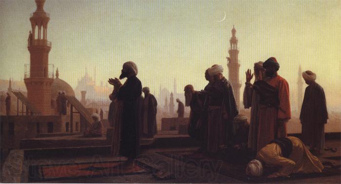 Jean - Leon Gerome Rooftop Prayer